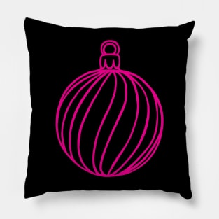 Simply Christmas Collection - Bauble - Alternative Xmas Colours Pillow