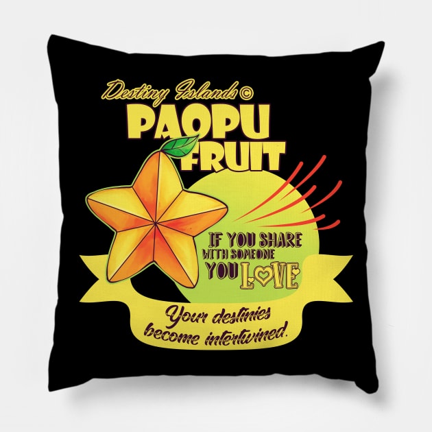 Paopu fruit Pillow by KanaHyde