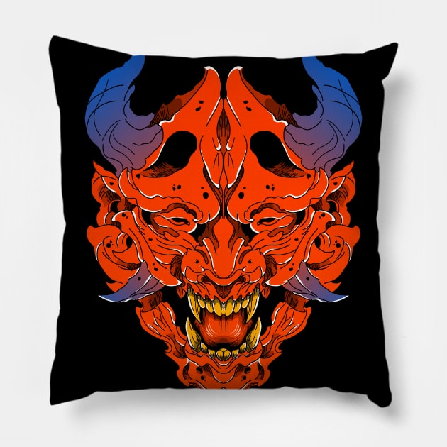 DEVIL Pillow by Robi 