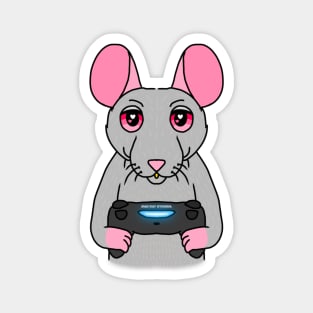 Gaming Rat (Full Color Version) Magnet