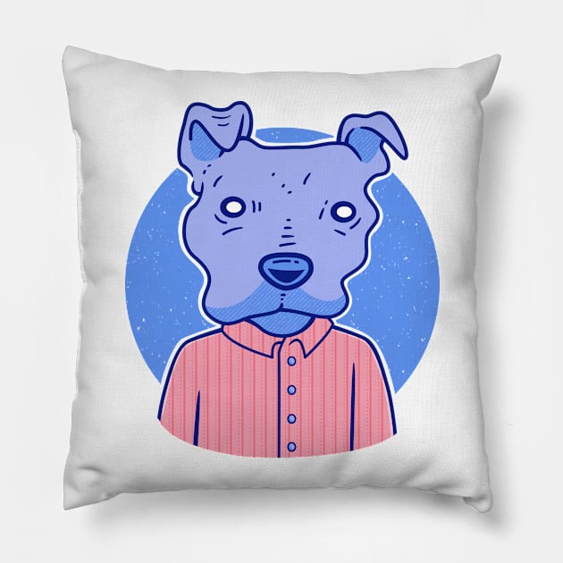 A Very Good Boy Pillow by strangethingsa