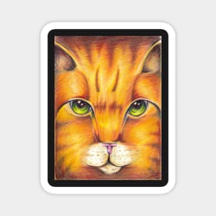 Cat Portrait Magnet