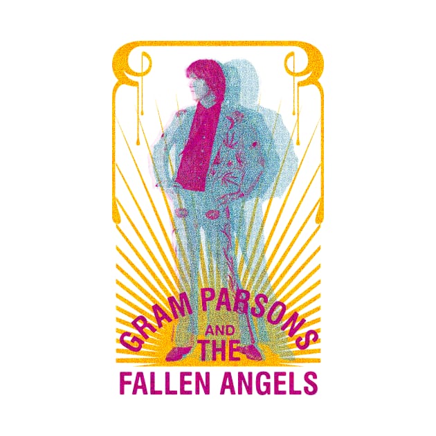 Gram Parsons and the Falen Angels by HAPPY TRIP PRESS