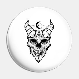 Copy of skully Pin