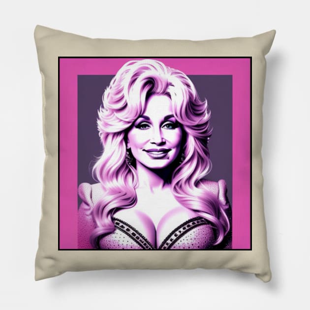 Dolly Pillow by musicgeniusart