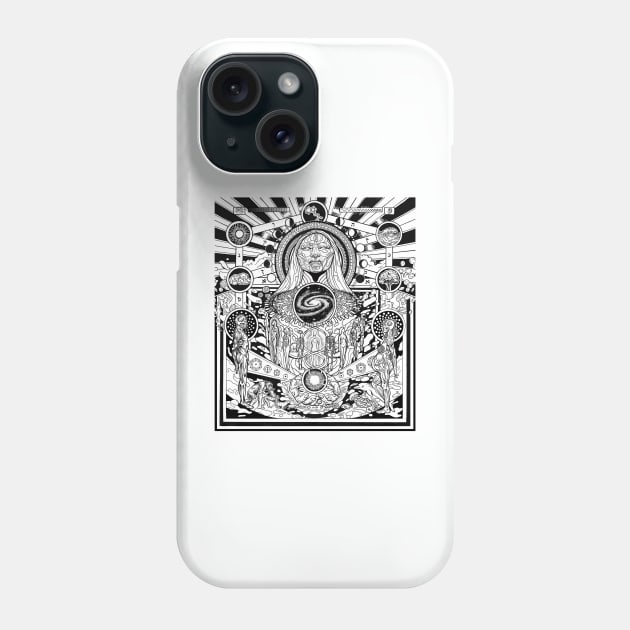 Cosmic Unity Phone Case by Luke Gray