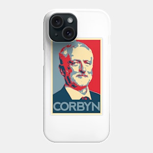 Corbyn 'Hope' Poster Phone Case