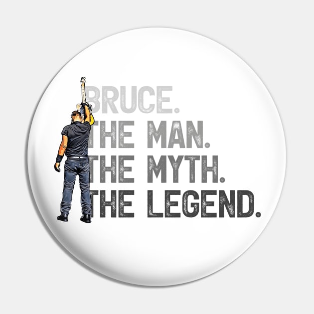 Bruce Springsteen [Color] Pin by 3 Guys and a Flick