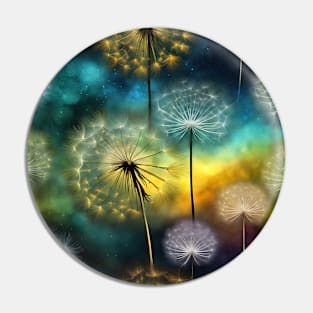 Mystical Bohemian Dandelion Seeds Pin