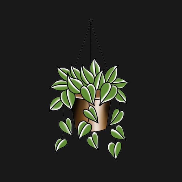 Hanging basket pothos by NicoleHarvey