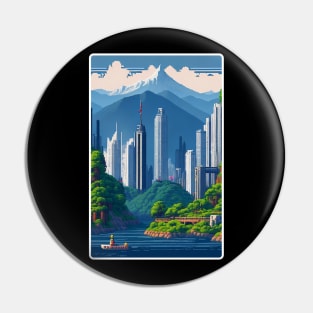 Cityscape Pin