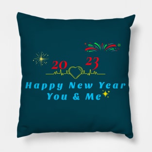 Happy New Year 2023 Pillow