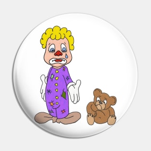 Tears of a Clown Pin