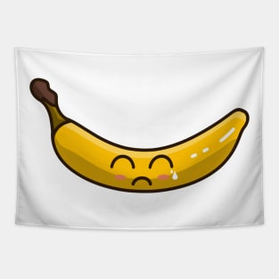 sad banana react Tapestry