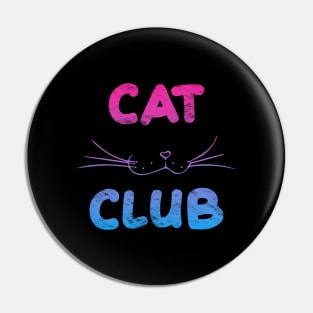 Cat Club - MultiColor Pin