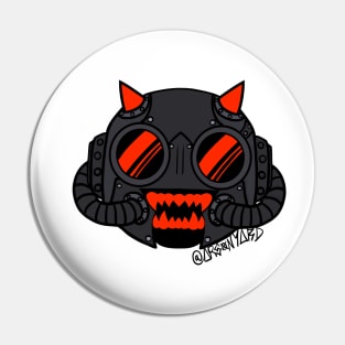 Red Swiss Ghoul V02, band GHOST Pin