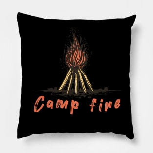 Camp Fire Pillow