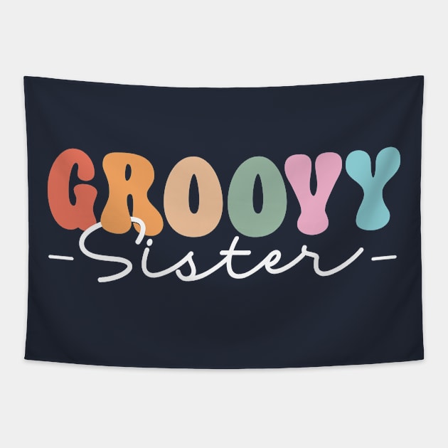 Groovy Sister retro birthday Tapestry by TheDesignDepot