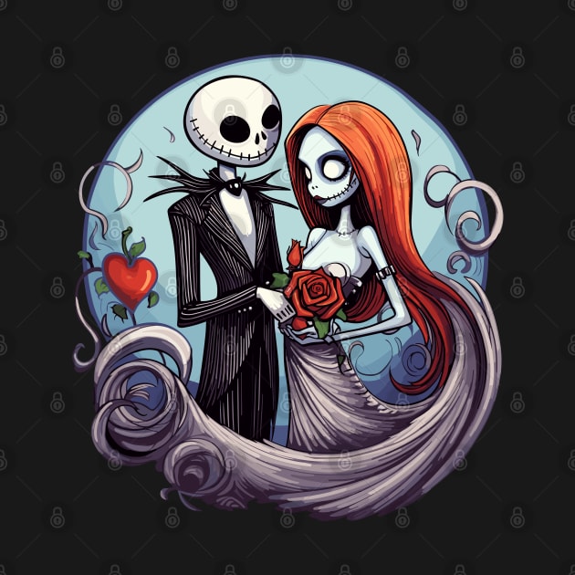 Jack and Sally From The Nightmare Before Christmas by YourRequests