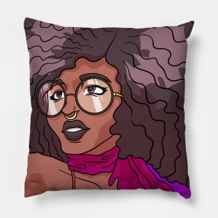 Black Women So Sultry Pillow