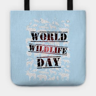 World wildlife day Tote