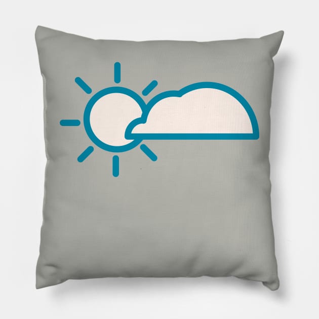 changing weather Pillow by Kalle