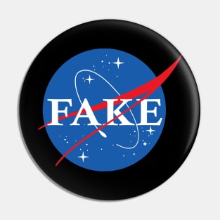 Nasa Fake Logo Pin