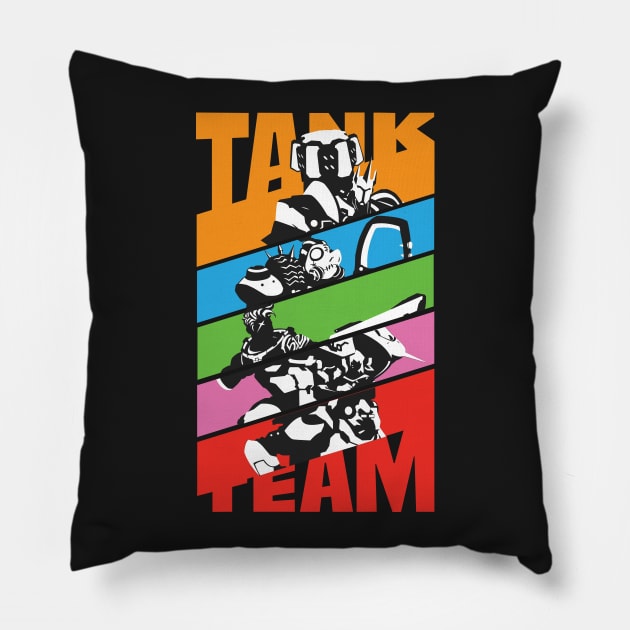 Tank Team Pillow by Coconut