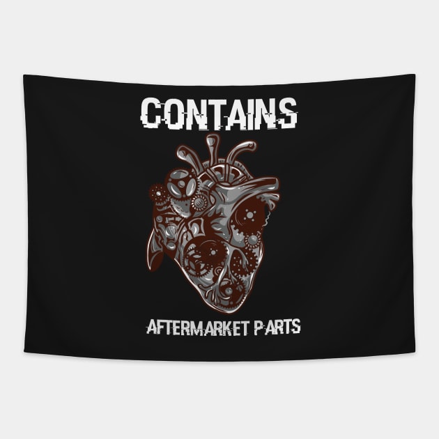 OPEN HEART BYPASS SURGERY: Aftermarket Parts Tapestry by woormle