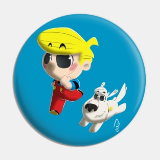 Dennis the menace Pin