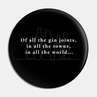 Casablanca Gin Joints Pin