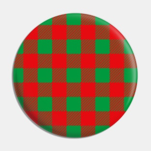 Yet another Christmas Plaid Pin