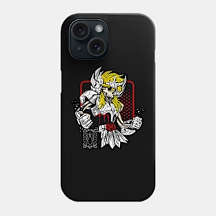 Skeleton Cygnus Hyoga Anime Fanart Phone Case