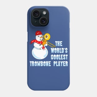 Coolest Trombone Player Phone Case