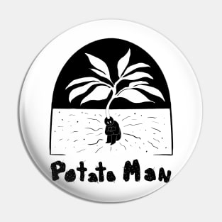 potato man (inverted) Pin