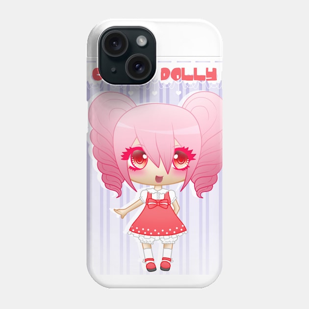 Curls dolly Phone Case by YashaSnow