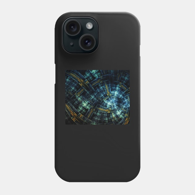 Colors harmonic drawing Phone Case by daghlashassan