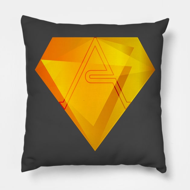 A-Krypto Pillow by Mati Digital Art