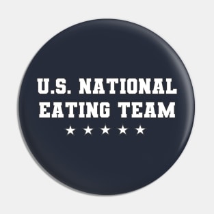 National Eating Team Pin