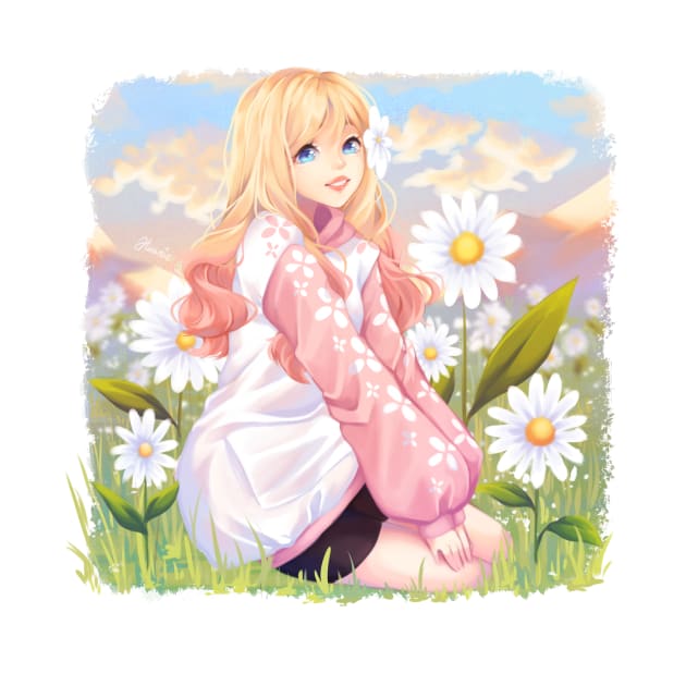 Flower field - Xi Yui 🌼 by Hunnie's cove