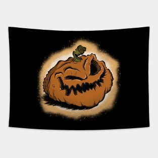 Evil Pumpkin Tapestry