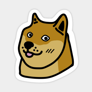 Cartoon Doge Magnet