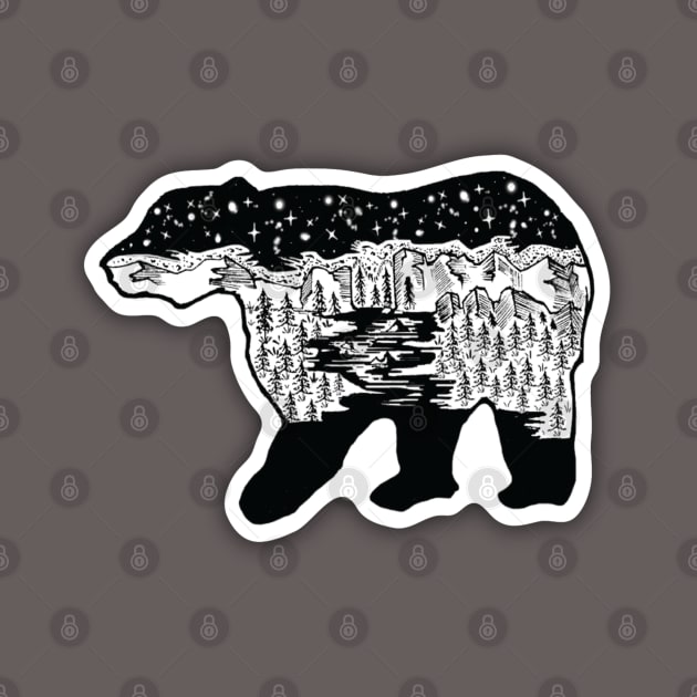Hydro sticker (Bear) by On2Go Design