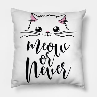 meow or never Pillow