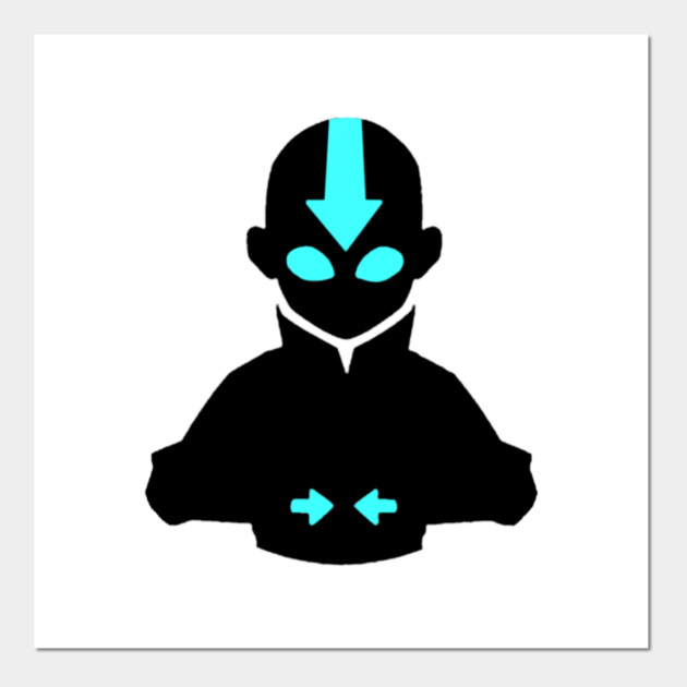 Avatar State Avatar Aang Posters And Art Prints Teepublic