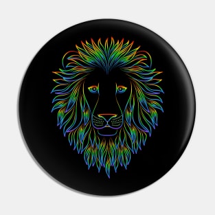 lion head Pin