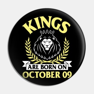 Kings Are Born On October 09 Happy Birthday To Me You Papa Daddy Uncle Brother Husband Son Pin