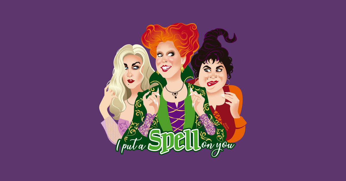 I put a spell on you - Hocus Pocus - T-Shirt | TeePublic