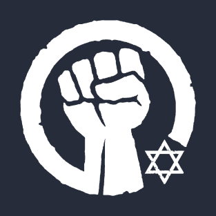 I stand with Israel - Solidarity Fist (double sided) T-Shirt