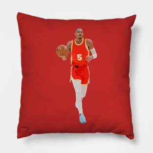 Dejounte Murray Blurry Pillow